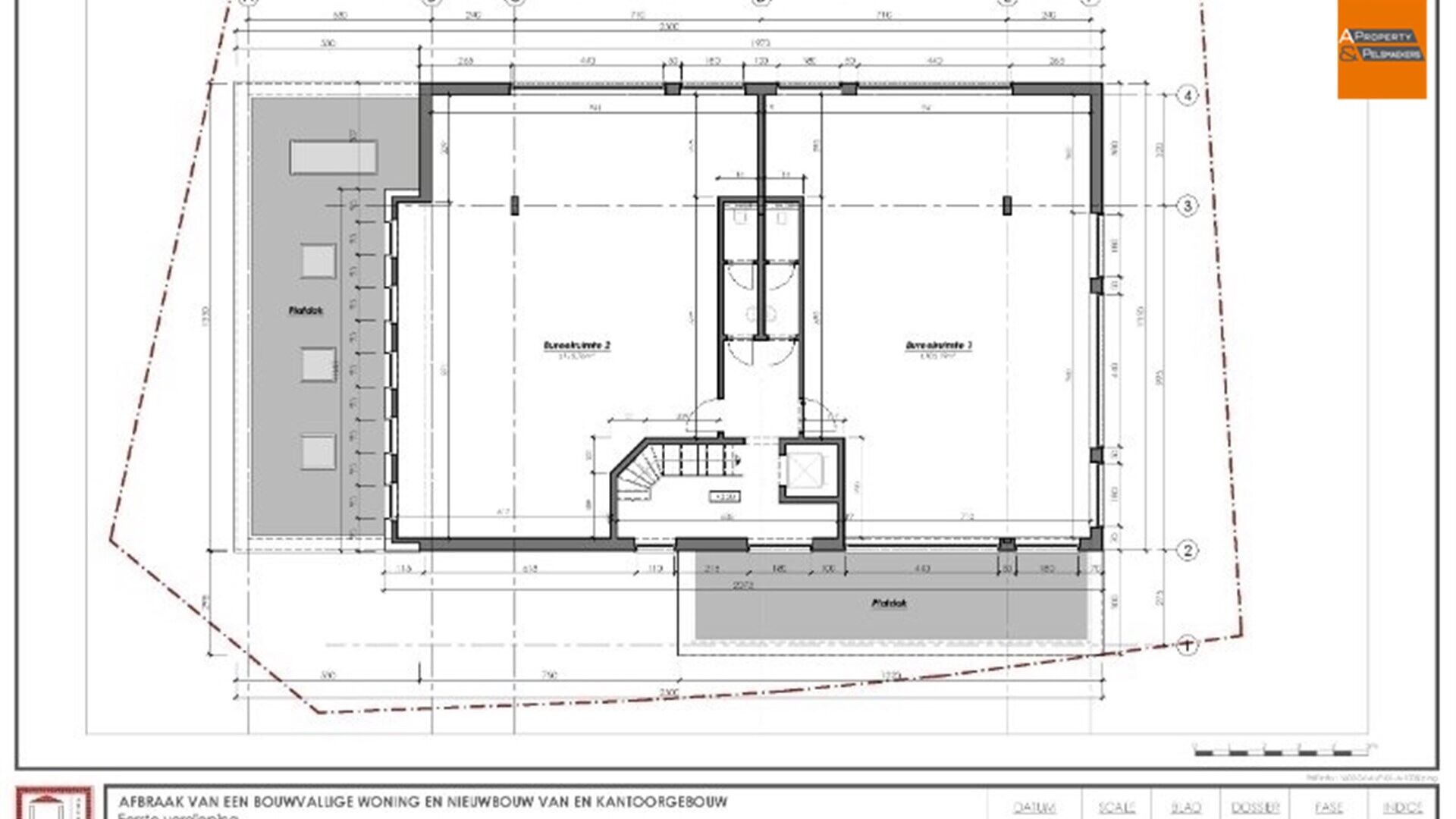 Office building for sale in Sint-Stevens-Woluwe